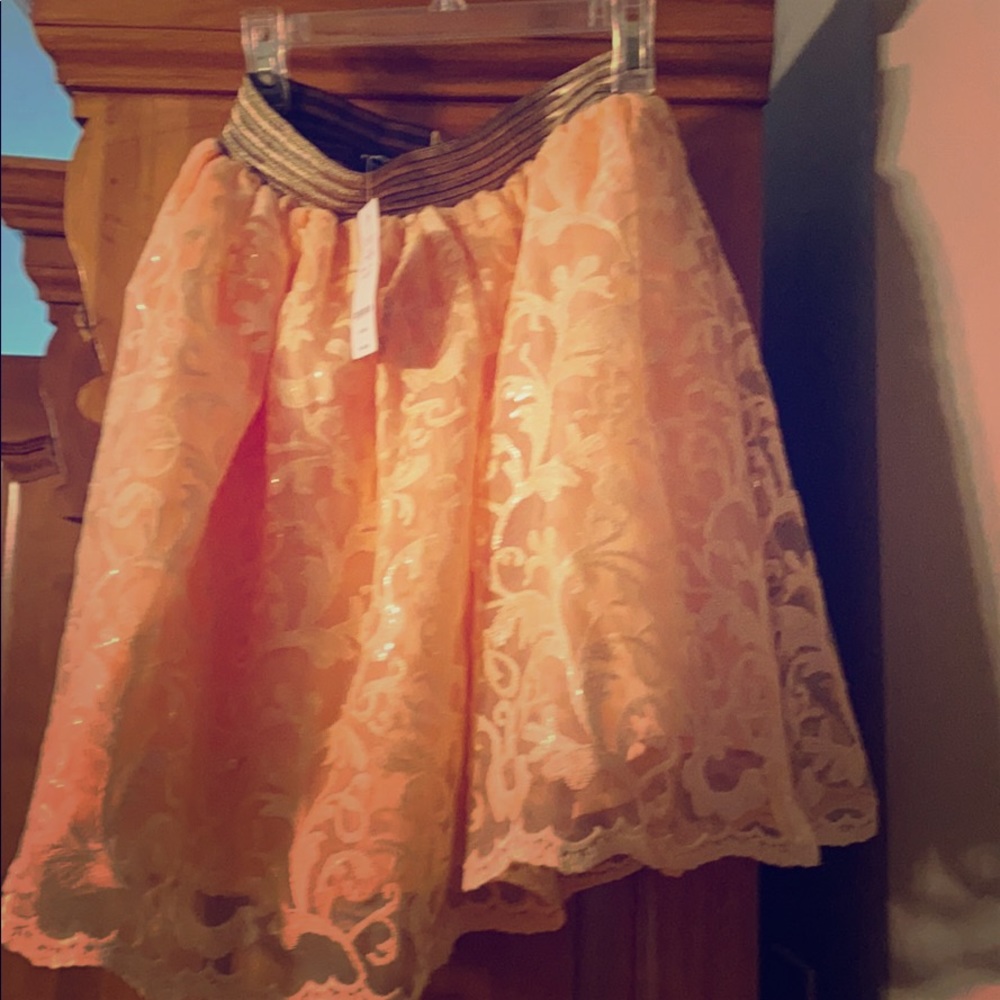 Laced skirt